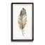 «Neutral Feather I», reproduction de l'histoire naturelle, art mural mat et encadré sous verre, bureau et salon-862977496-862977501