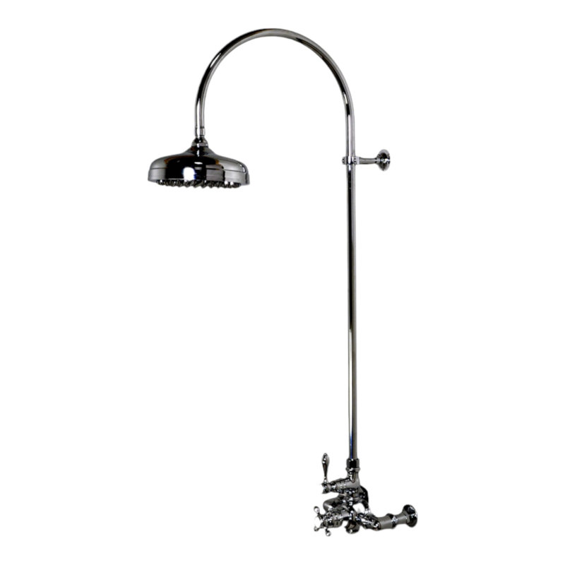 Exposed Thermostatic Shower System (P1087) by Strom Living, Polished Nickel