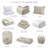 Back to College Kit, Twin xl Bed in a Bag With College Essentials-116384775