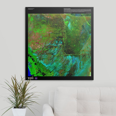 « floride tapis everglades-usg terre », impression