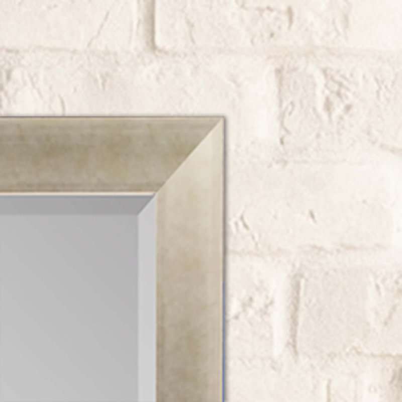 Miroir décoratif biseauté traditionnel Maisy, 39 po x 27 po