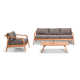 Elswick Teak 4 - Person Patio Conversation Sets with Cushions