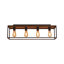 Plafonnier encastré rectangulaire en bois Delcina-840251532