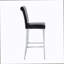 Ensemble de 2 tables de bar et tabourets de bar à hauteur fixe en verre Modern-1151047002-1151047003