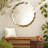 Metal Flat Wall Mirror