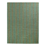 Scandinavian Wool Striped Area Rug
