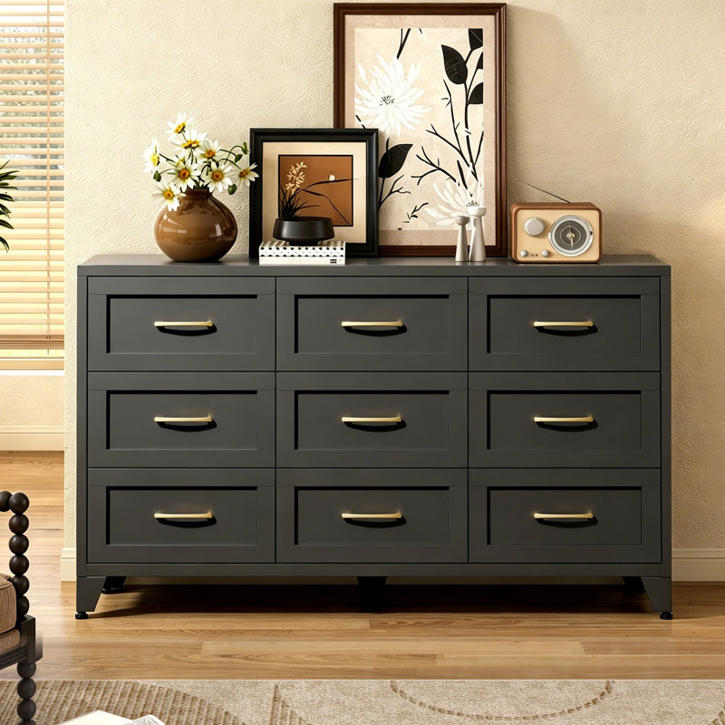 Commode 9 tiroirs 52 po 52 po