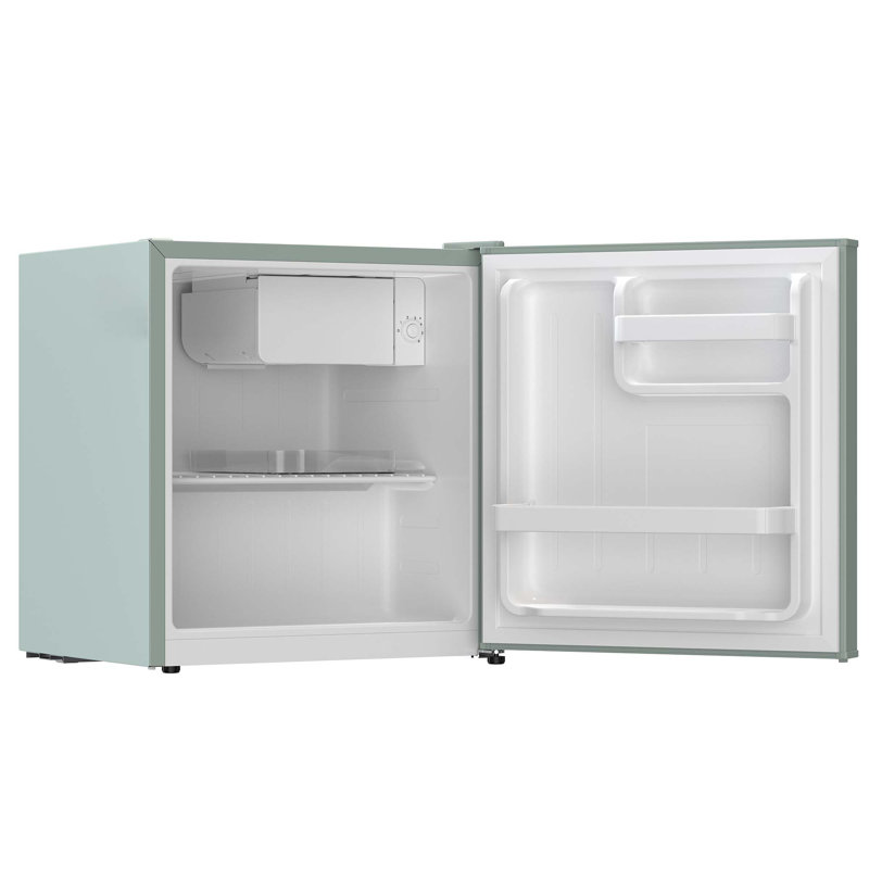 Frigidaire Pi. Réfrigérateur compact rétro avec ouvre-bouteille latéral intégré, Sauge