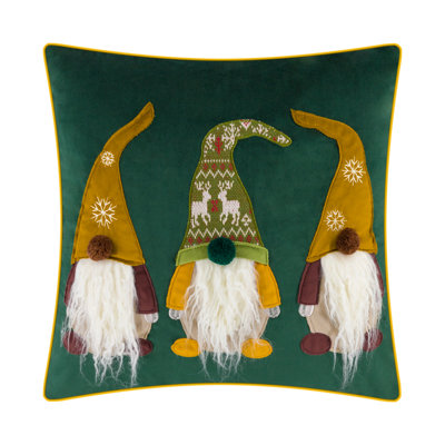 Christmas Decor Christmas Santa Claus Throw Pillow Cover Elf Decorations Pillowcase Long Beard Shams