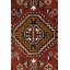 Tapis décoratif tribal de style oriental fait à la main 3 pi 6 po x 5 pi