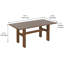 Ensemble de table de salle à manger 7 pièces, 7 pièces, 7 pièces