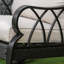 Chaise berçante d'extérieur en osier et rotin-1621844341