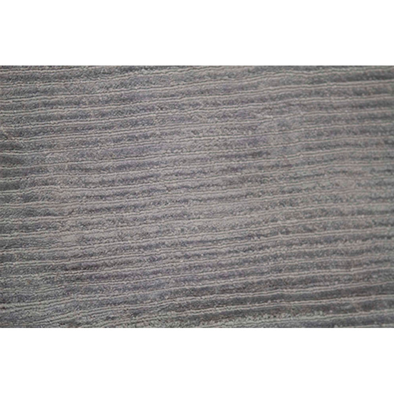Tapis argent noué à la main de haute qualité