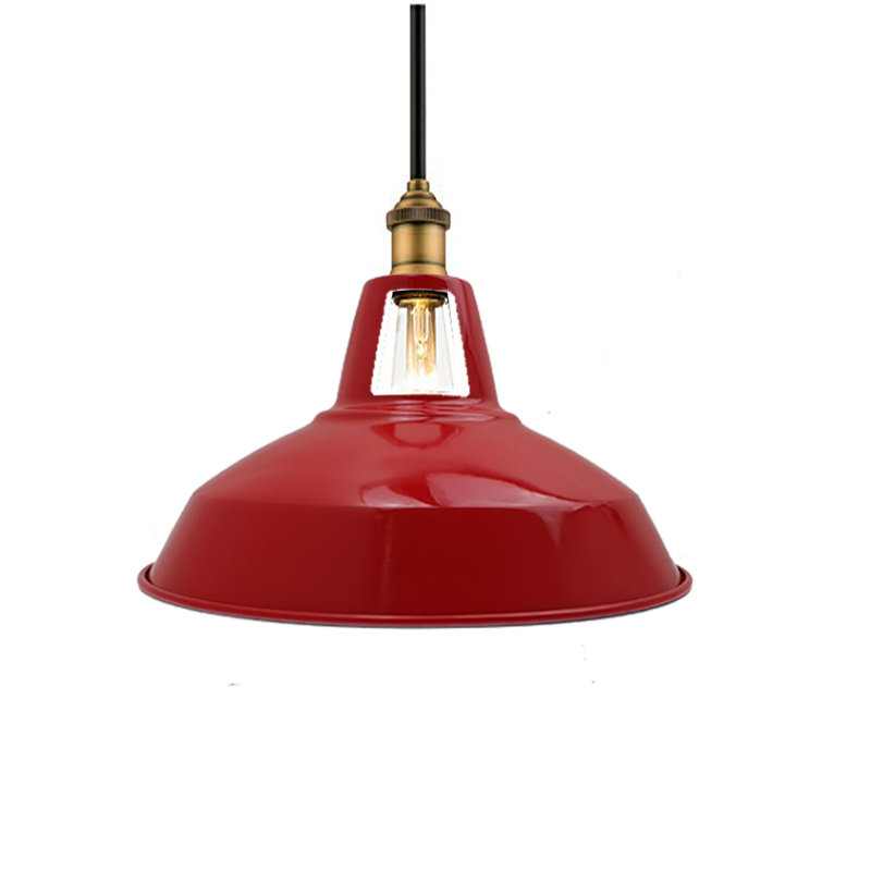 Carrolyn 1 - Light Dome Pendant, Red