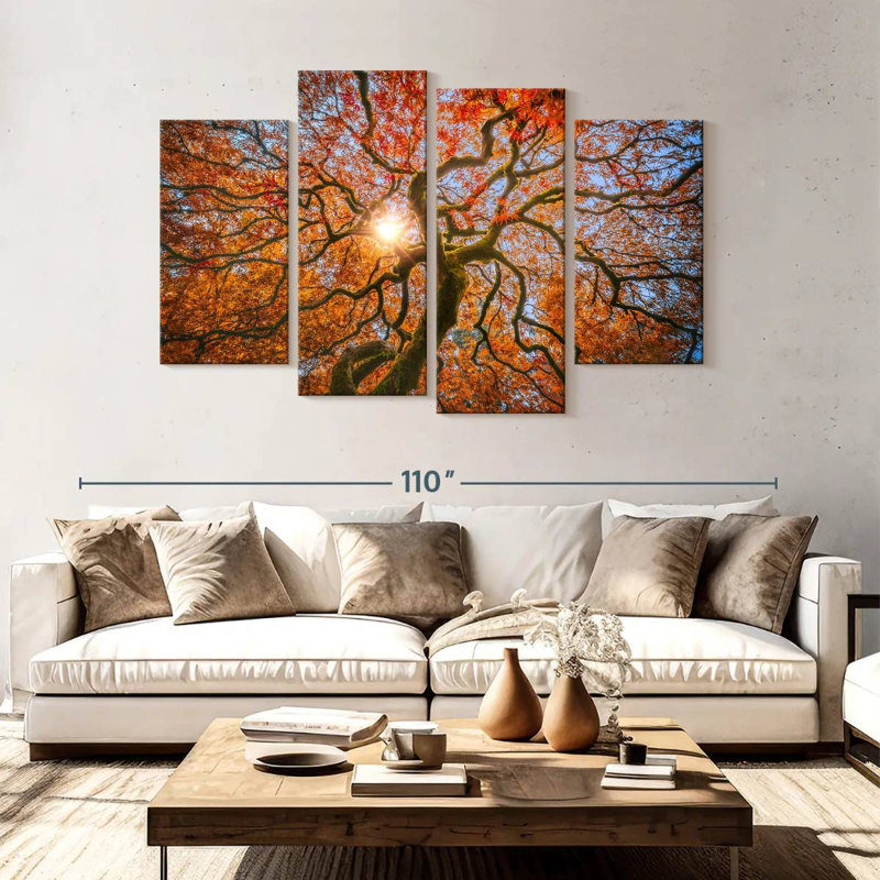 Japanese Maple Tree, 54" H x 84" W
