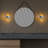 Sleek Grey Wall Lamp, 12.2 x 4.7 x 6.3 inches | Durable Metal Body with 7.0-inch Base Plate | Energy-Efficient LED 1W 3000K | Modern Design for Living Room, Bedroom, & Hallway | IP20 Rated for Indoor Use