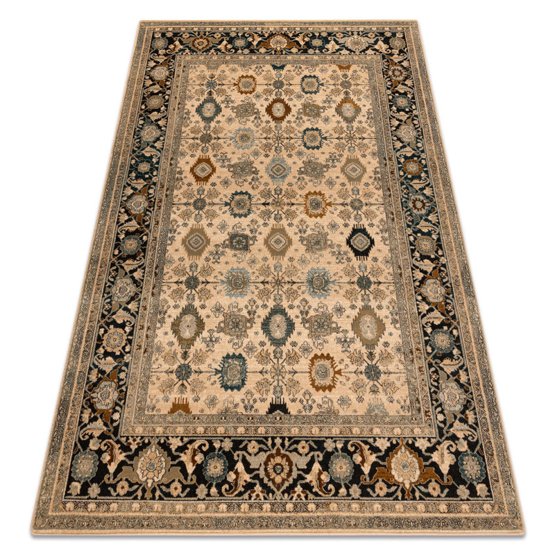 Oriental Wool Area Rug, Rectangle 235 x 350cm