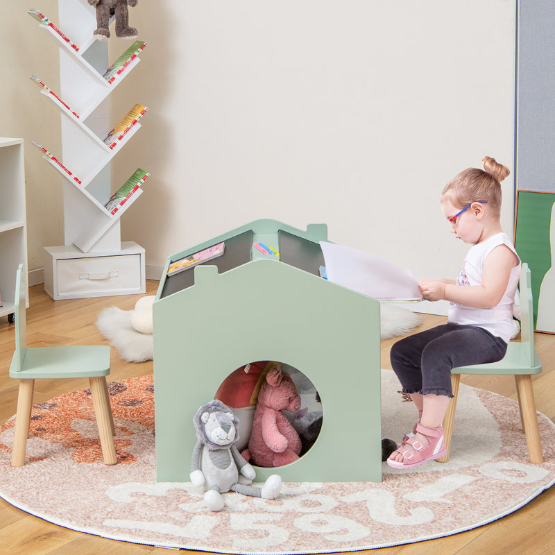 Merveilleuse spécialité 2 - Ensemble de table et chaises interactives pour enfants d'âge préscolaire