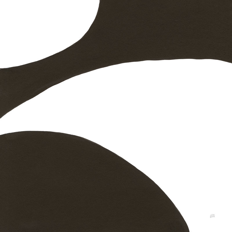 Curvilinear VII - impression sur toile tendue, H 36 po x l 36 po