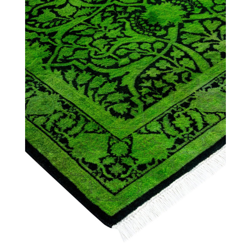 Fine Vibrance One-of-a-Kind 3' 2" X 5' 4" Hand Knotted Area Rug