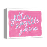 Glitter Sparkle Shine Print On Canvas; 3BD309AF44944C5FBBB5CFD37F8BC701 Square