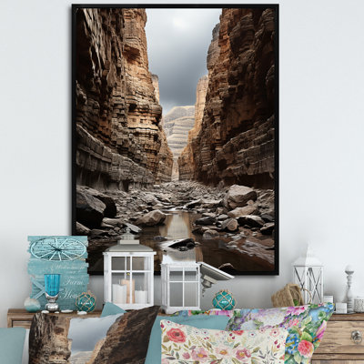 Beisel Canyon Eroded Beauty I sur impression sur toile