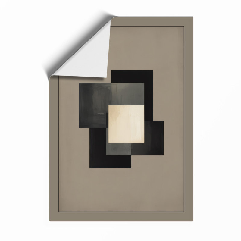 Geometric Composition Minimalist - Print, Unframed, A1 - 84.1 x 59.4 cm