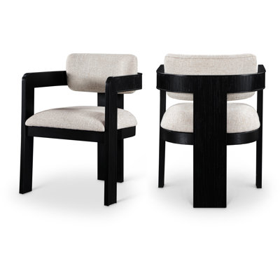 Frink Upholstered Dining Arm Chair