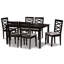 6 - Person Four Leg Dining Set-1899895145