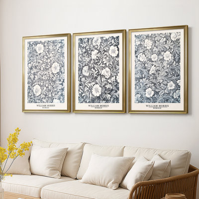 Série sur toile encadrée personnalisée - 3 pièces