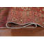 Tapis de couloir traditionnel rouge / rose 5 x 13