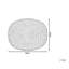Arne 50cm Wide Round Pouf Ottoman-48189632