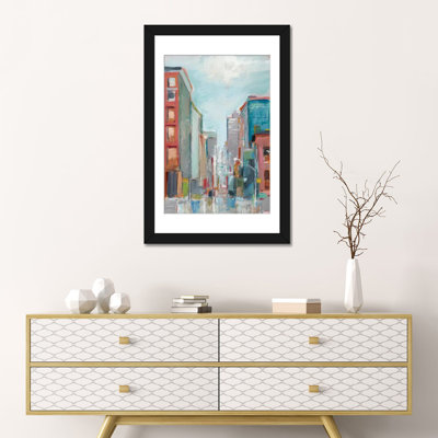 « centre-ville ii », impression sur toile