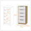 Commode verticale 5 tiroirs Kaia-1653332468