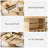 47-59" Extendable Dining Table With Storage For 4-6