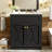 Bathroom Vanity With Ceramic Sink Combo/ Modern Freestanding Storage Cabinet  With  Handles/ Doors-113435610