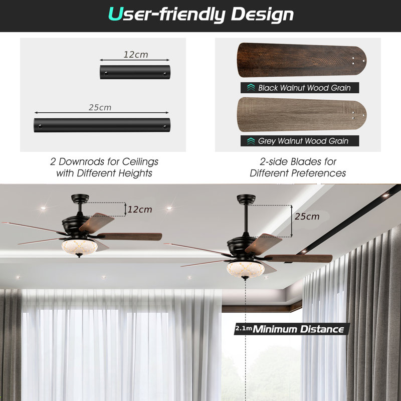 Chert Ceiling Fan
