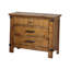 Ensemble de chambre à coucher avec rangement miel rustique-519640352