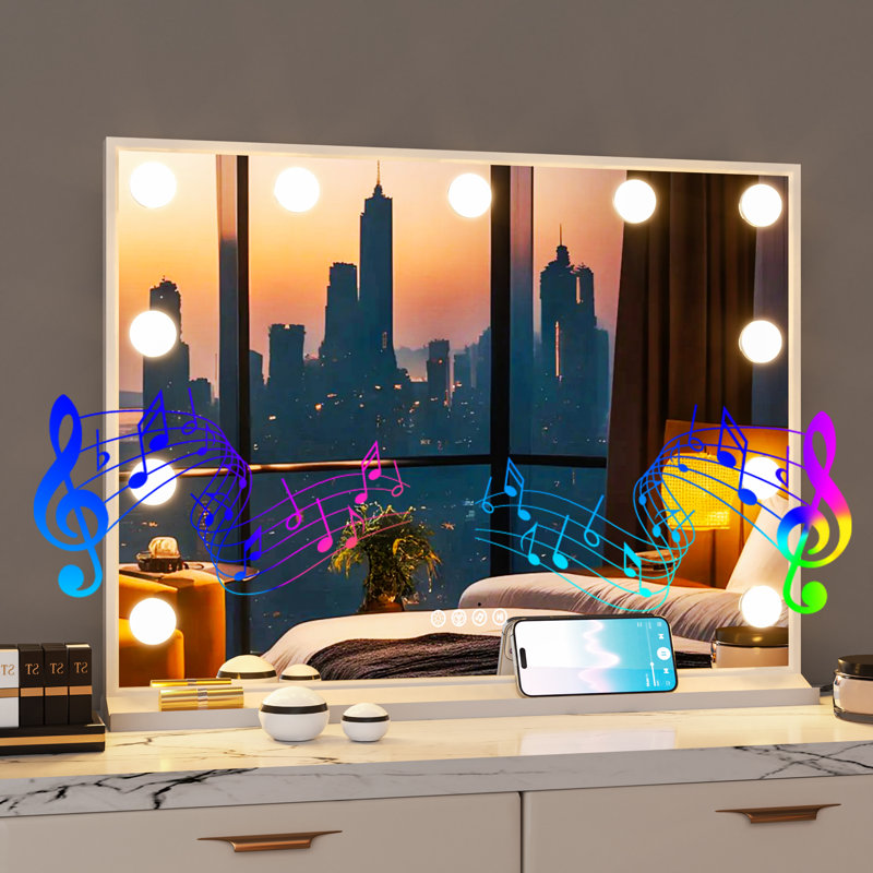 Aluminum Rectangle Floor Mirror