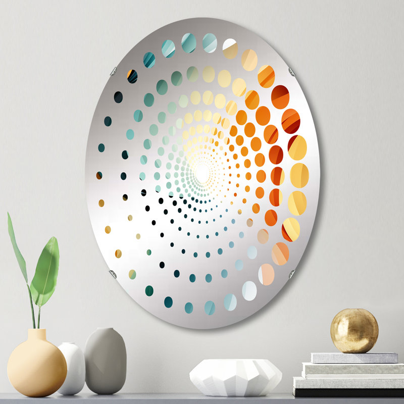 Oval Mirror, 20" W x 30" H