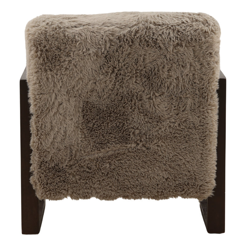 Kori Occasional Chair Cream, Gray Fabric