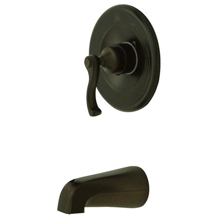 Atlanta Single Handle Wall Mounted Tub Spout, Oil Rubbed Bronze