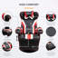 Fauteuil inclinable avec support lombaire, repose-pieds et porte-gobelet