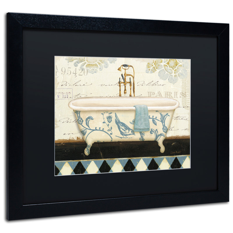 «Marche de fleurs Bath II» par Lisa Audit, reproduction d'art sur toile, H 16 po x l 20 po x P 0,5 po
