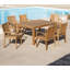 Linear Outdoor Teak Dining Table