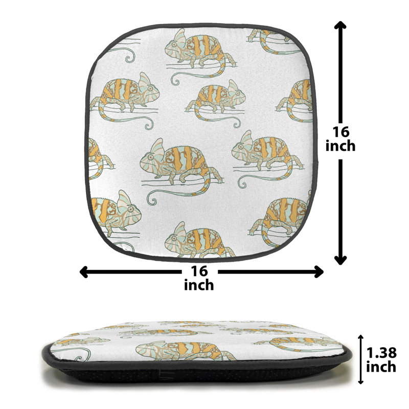 Coussin de siège papillon