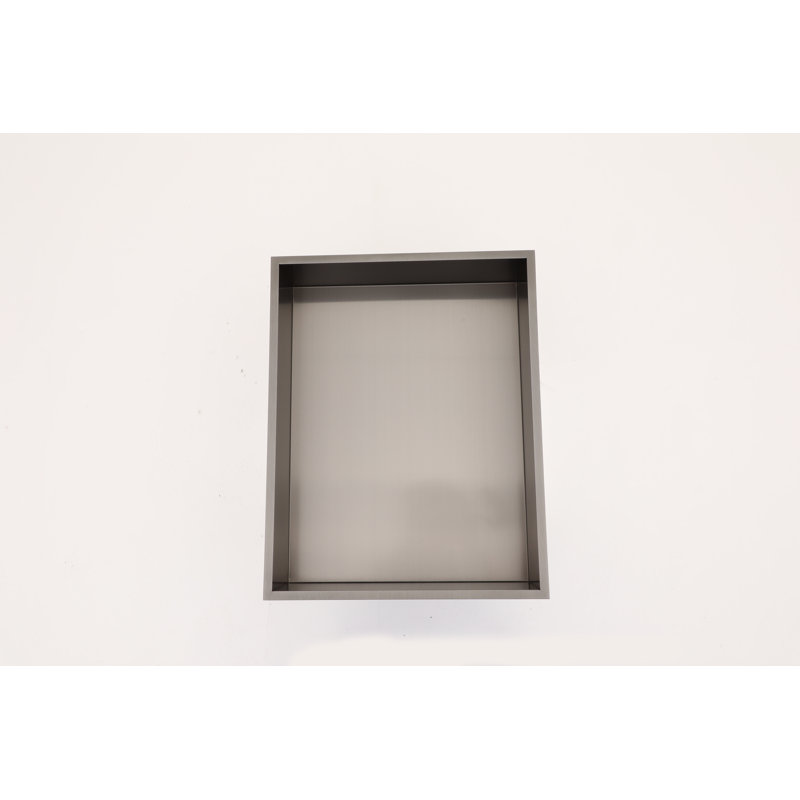 Niche murale en acier inoxydable 304, Noir