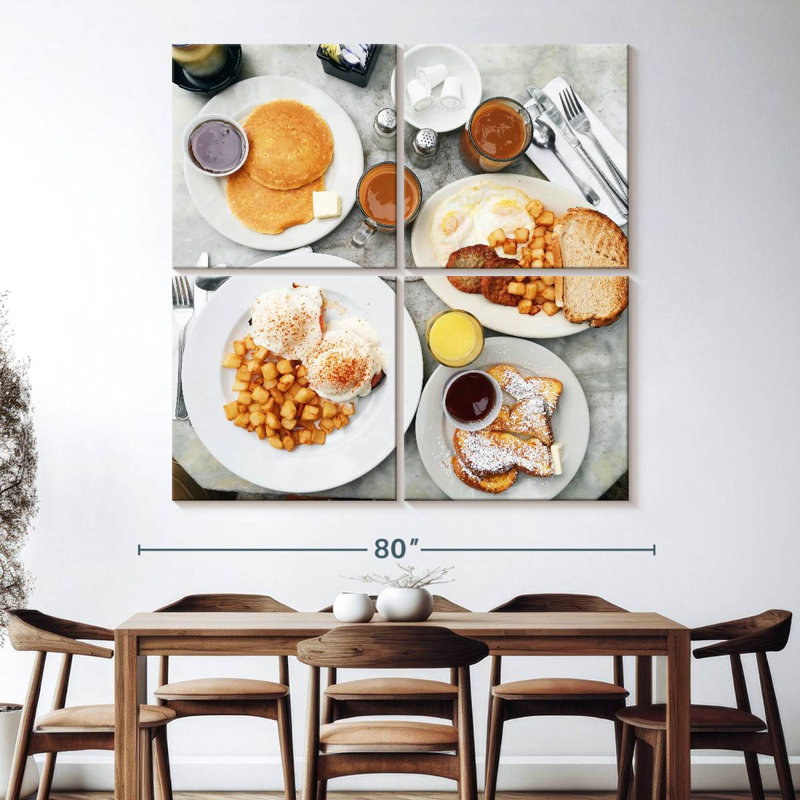 Yarlin Brunch Feast, 74" H x 74" W