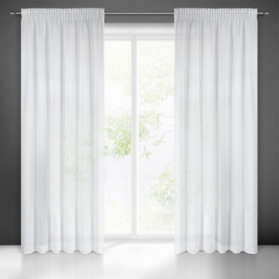 Kadie-May Slot Top Sheer Curtain