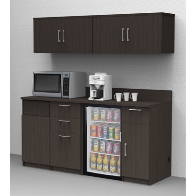 Breaktime 72 W x 24 D x 75 H Ready-to-Assemble Standard Base Cabinet in Matte